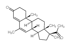美屈孕酮结构式
