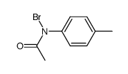 acetic acid-(N-bromo-p-toluidide) Structure