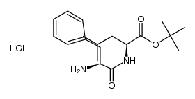 L-phenylalanyl-L-leucine,1,1-dimethylethyl ester, hydrochloride结构式