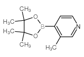 3-甲基吡啶-4-硼酸频哪酯结构式