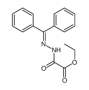 ethyl 2-(2-benzhydrylidenehydrazinyl)-2-oxoacetate结构式