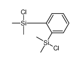 chloro-[2-[chloro(dimethyl)silyl]phenyl]-dimethylsilane结构式
