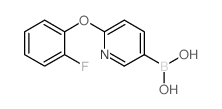 2-(2,4-二氟苯氧基)-5-(4,4,5,5-四甲基-1,3,2-二噁硼烷-2-基)-吡啶结构式