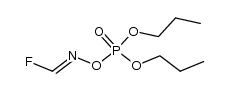 (E)-dipropyl ((fluoromethylene)amino)oxyphosphonate结构式