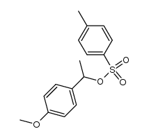 1-(p-methoxyphenyl)ethyl tosylate结构式