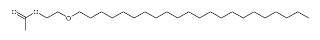 2-(docosyloxy)ethyl acetate结构式