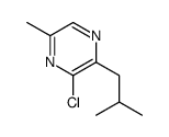 3-chloro-5-methyl-2-(2-methylpropyl)pyrazine Structure