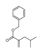 benzyl 4-methyl-2-methylidenepentanoate结构式