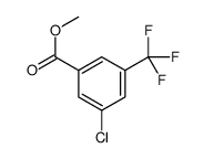 3-氯-5-(三氟甲基)苯甲酸甲酯结构式