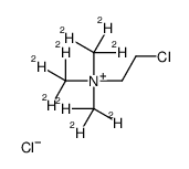 Chlorocholine-d9 chloride Structure