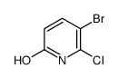 5-溴-6-氯吡啶-2-醇结构式