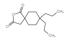8,8-二丙基-2-噁-螺[4.5]-1,3-癸二酮结构式