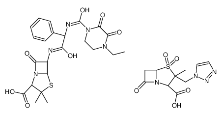 Piperacillin-Tazobactam Powder 8:1结构式
