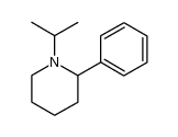 N-Isopropyl-2-phenylpiperidine结构式
