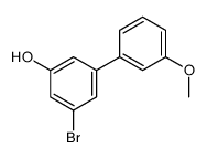 3-bromo-5-(3-methoxyphenyl)phenol Structure