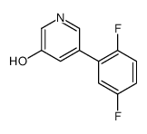 5-(2,5-difluorophenyl)pyridin-3-ol Structure