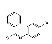 N-(4-bromophenyl)-4-methylbenzenecarbothioamide Structure