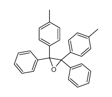 2,3-diphenyl-2,3-di-p-tolyl-oxirane Structure