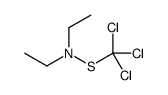 N-ethyl-N-(trichloromethylsulfanyl)ethanamine结构式