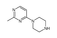 Pyrimidine, 2-methyl-4-(1-piperazinyl)- (9CI) Structure