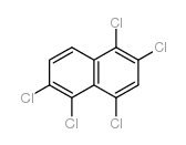 pentachloronaphthalene Structure