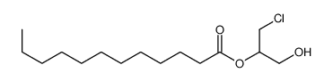 3-氯-1-羟丙基月桂酸酯结构式