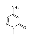 5-氨基-2-甲基-2,3-二氢哒嗪-3-酮结构式