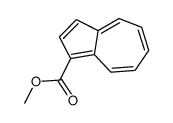 1-Azulenecarboxylic acid methyl ester Structure
