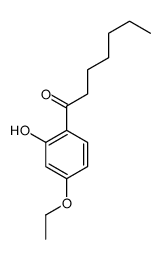 1-(4-ethoxy-2-hydroxyphenyl)heptan-1-one Structure