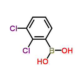 2,3-二氯苯硼酸结构式