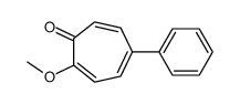 2-methoxy-5-phenylcyclohepta-2,4,6-trien-1-one结构式