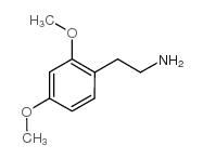 2,4-二甲氧基苯乙胺结构式