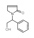 (R)-1-(2-羟基-1-苯乙基)-1,5-二氢吡咯-2-酮结构式