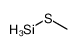 (Methylthio)silane Structure
