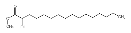 2-hydroxy Palmitic Acid methyl ester Structure