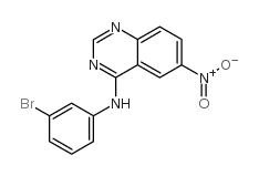 N-(3-溴苯基)-6-硝基喹唑啉-4-胺图片