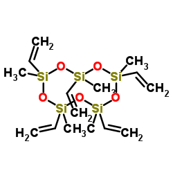 pentavinylpentamethylcyclopentasiloxane structure