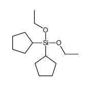 dicyclopentyl(diethoxy)silane结构式