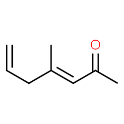 3,6-Heptadien-2-one, 4-methyl-, (E)- (9CI)结构式