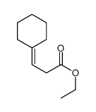 ethyl 3-cyclohexylidenepropanoate结构式
