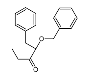 (2S)-1-phenyl-2-phenylmethoxypentan-3-one结构式