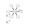 六氯钯(IV)酸钾结构式