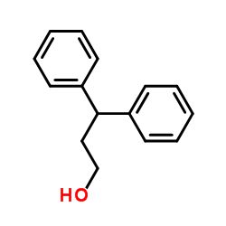 3,3-Diphenyl-1-propanol Structure