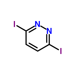 3,6-Diiodopyridazine structure
