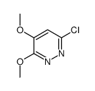 6-Chloro-3,4-dimethoxypyridazine Structure
