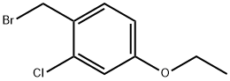 1-(bromomethyl)-2-chloro-4-ethoxybenzene Structure