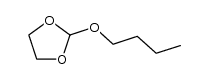 2-butoxy-[1,3]dioxolane Structure