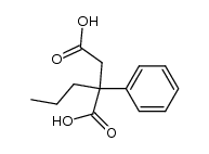 2-phenyl-2-propyl-succinic acid结构式
