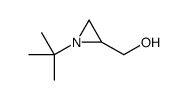 (1-tert-butylaziridin-2-yl)methanol结构式