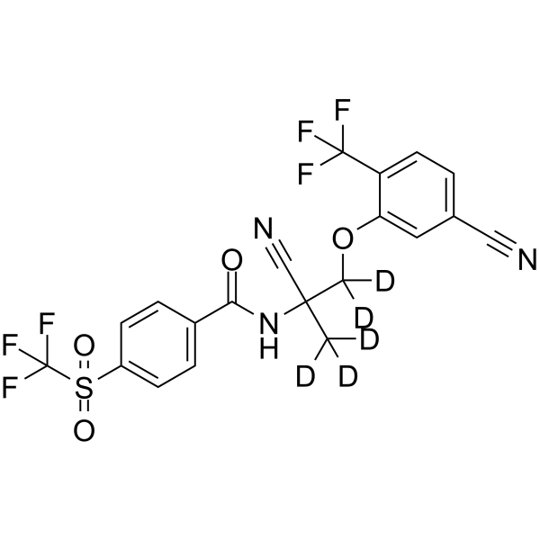 (Rac)-Monepantel sulfone-d5 Structure